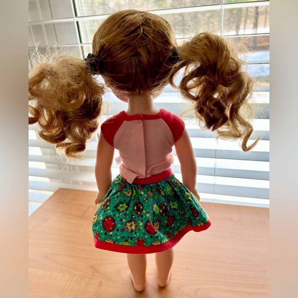 American Girl welliewishers Willa doll with original clothes toys - Picture 3 of 9